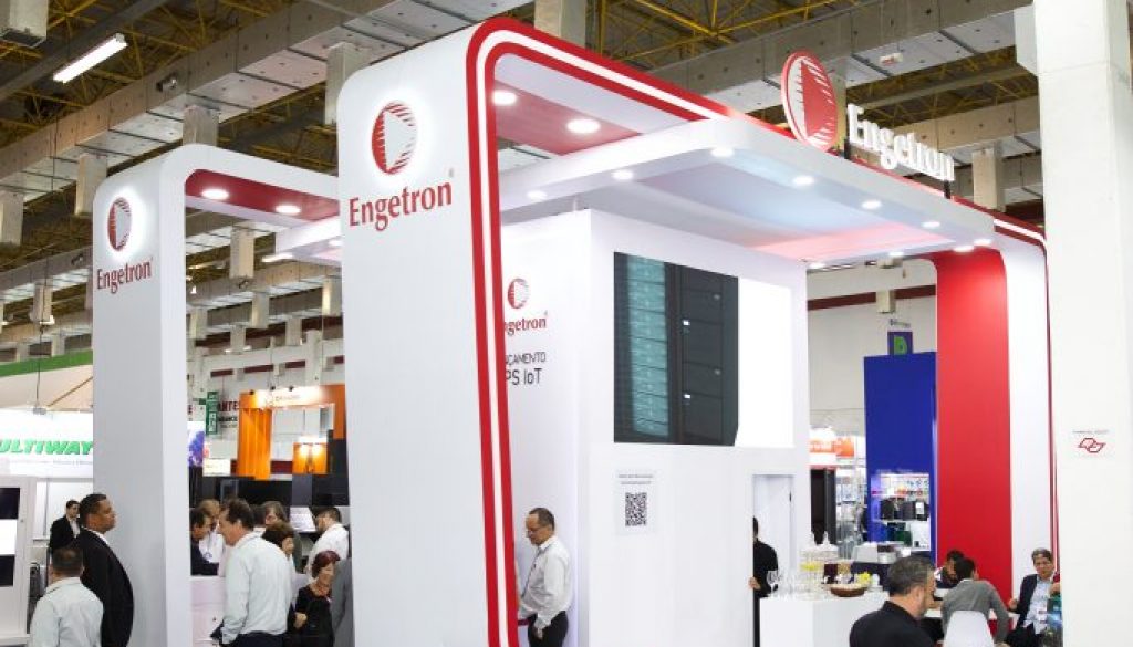 Stand Engetron na Netcom 2019