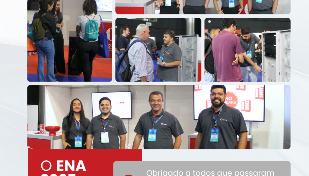 Engetron levou racks e UPSs modulares com integração IoT para ambientes industriais ao ENA 25